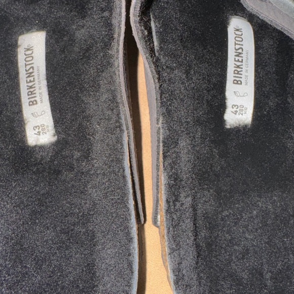 Men’s Birkenstock  Arizona Shearling Lined Slide NWOT Size 43 - Picture 7 of 7